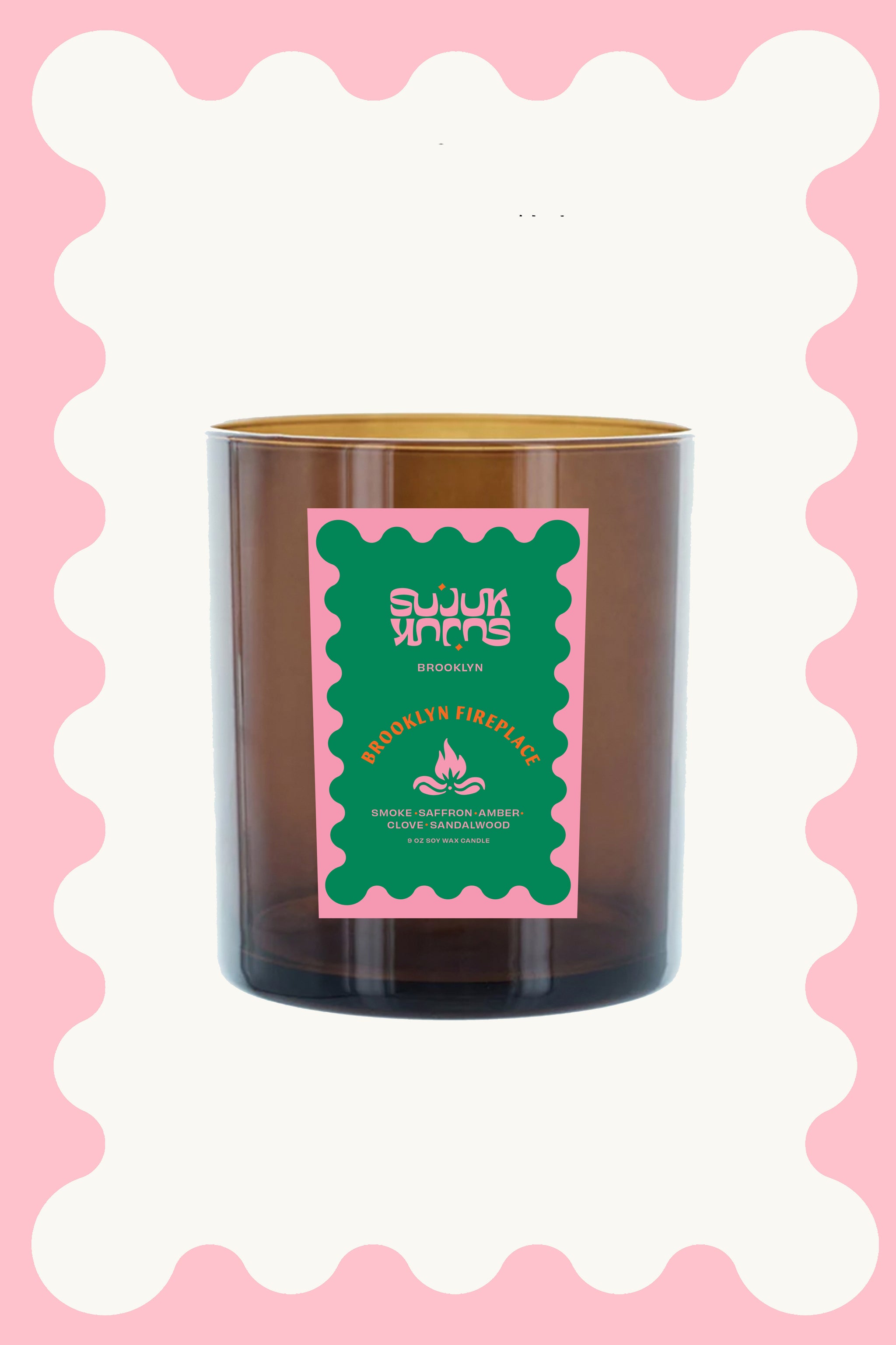 Brooklyn Fireplace Su'juk Candle